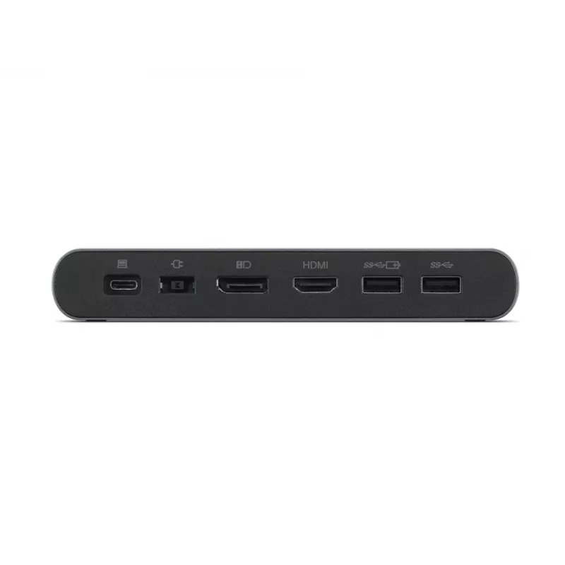 Lenovo 40B30090EU Laptop-Dockingstation/Port-Replikator 2 x USB 3.2 Gen 2 (3.1 Gen 2) Typ-C Grau