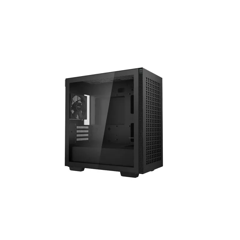 PC-Gehäuse DeepCool CH370 Mini Tower — microATX/Mini-ITX, gehärtetes Glas, Unterstützung für bis zu 32 cm GPU