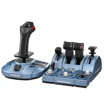 Thrustmaster TCA Captain Pack X Airbus Edition Schwarz, Grau USB Joystick + Schubregler Analog PC, Xbox