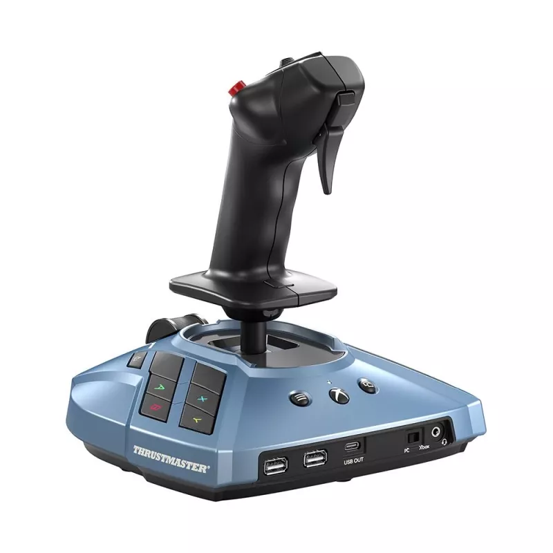 Thrustmaster TCA Captain Pack X Airbus Edition Schwarz, Grau USB Joystick + Schubregler Analog PC, Xbox