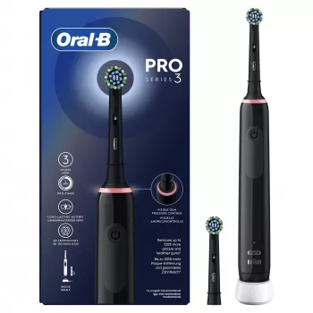 Oral-B Pro 3 Pro3 3000 Erwachsene rotierend-oszillierende Zahnbürste Schwarz