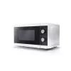 Sharp YC-MG01E-W Mikrowelle Schwarz, Weiß Grill-Mikrowelle Tischgerät 20 L 800 W