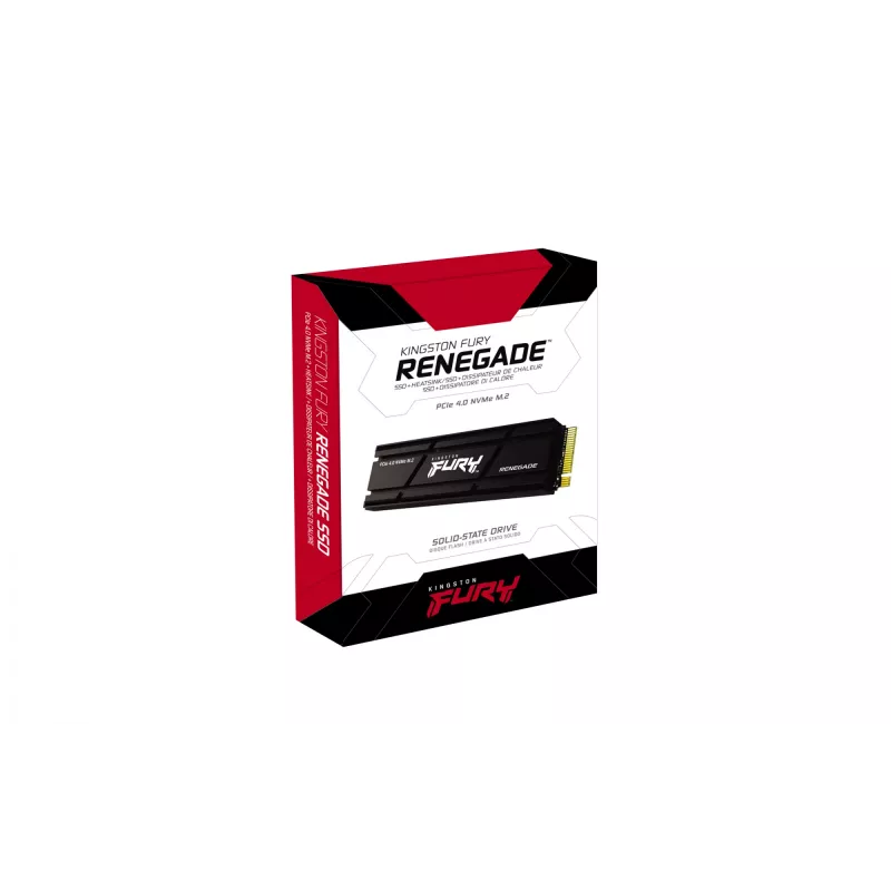 Kingston Technology 1000G RENEGADE PCIe 4.0 NVMe SSD W/ HEATSINK