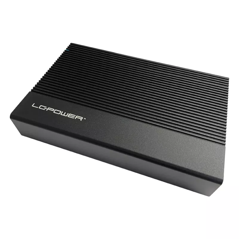HDD/SSD-Gehäuse LC-Power LC-35U3-C 3,5 Zoll Schwarz USB Typ-C 6 Gbit/s