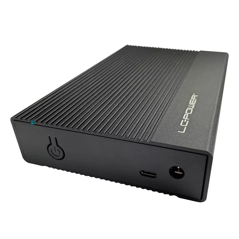 HDD/SSD-Gehäuse LC-Power LC-35U3-C 3,5 Zoll Schwarz USB Typ-C 6 Gbit/s