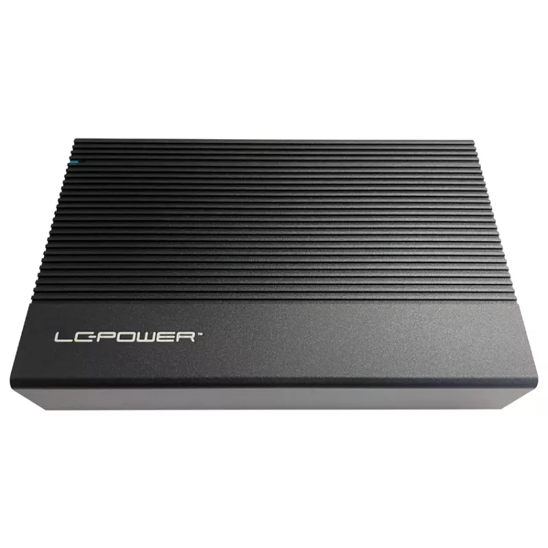 HDD/SSD-Gehäuse LC-Power LC-35U3-C 3,5 Zoll Schwarz USB Typ-C 6 Gbit/s