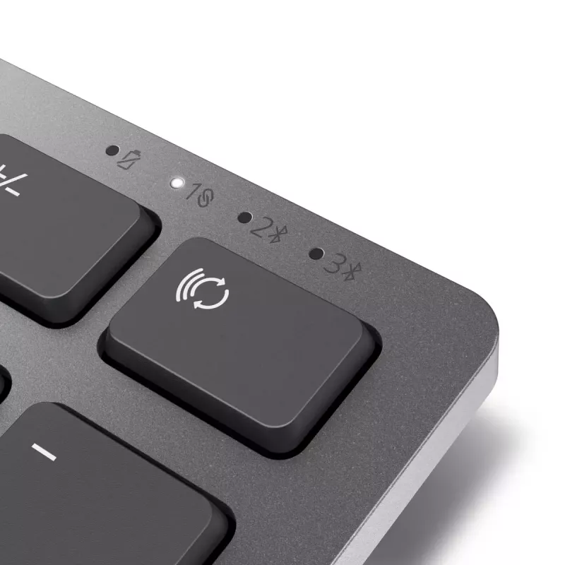 Tastatur DELL KB700 Office Bluetooth QWERTY US International Grau