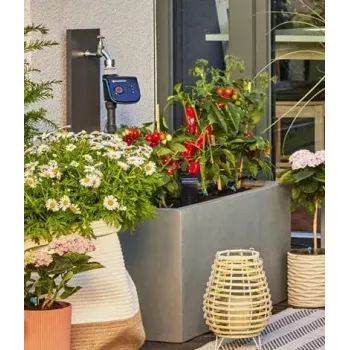 Tropfbewässerungssystem Gardena 13400-20 Schlauchlänge 15 m Schwarz Grün