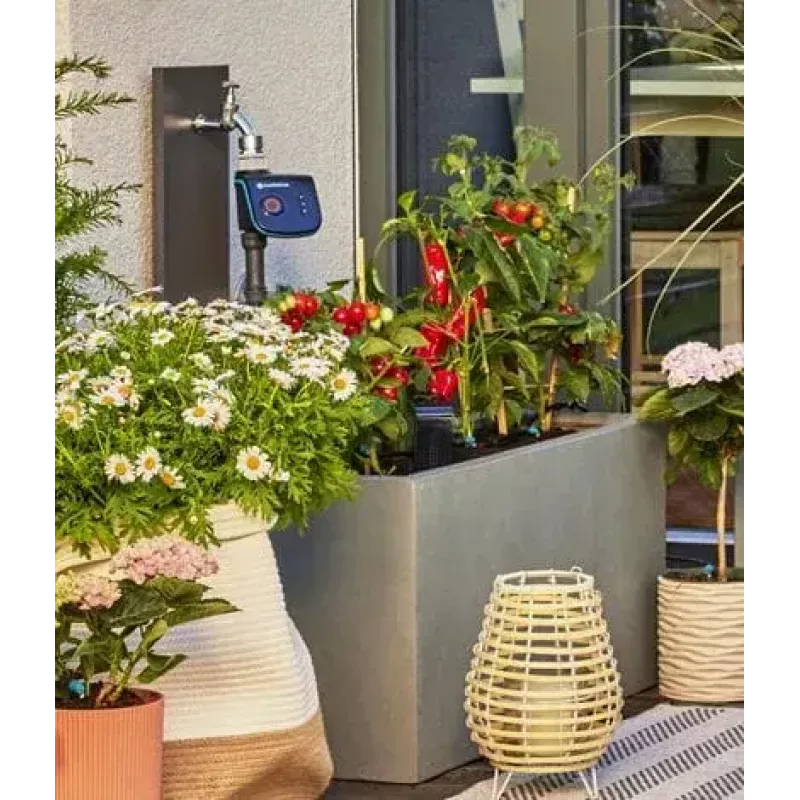Tropfbewässerungssystem Gardena 13400-20 Schlauchlänge 15 m Schwarz Grün