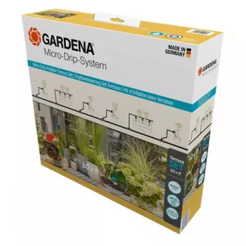 Tropfbewässerungssystem Gardena 13400-20 Schlauchlänge 15 m Schwarz Grün