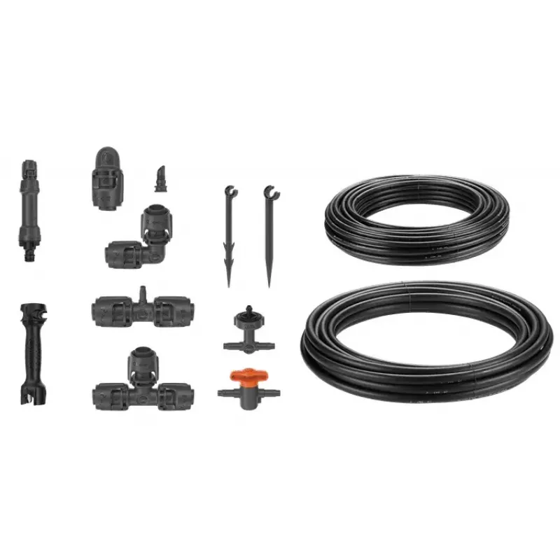 Mikro-Tropf-Bewässerungsset Gardena 13455-20 Schlauchlänge 15 m Schwarz Grün