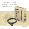 CLUB3D Ultra High Speed HDMI Verlängerungskabel 4K120Hz 8K60Hz 48Gbps M/F 1 m / 3,28 ft 30AWG