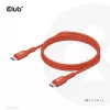 CLUB3D USB2 Type-C bidirektionales USB-IF-zertifiziertes Kabel für Daten 480Mb, PD 240W(48V/5A) EPR M/M 1m / 3.23 ft