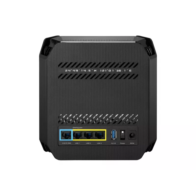 ASUS ROG Rapture GT6 AX10000 AiMesh 1 Pack Tri-Band (2,4 GHz / 5 GHz / 5 GHz) Wi-Fi 6 (802.11ax) Schwarz 4 intern