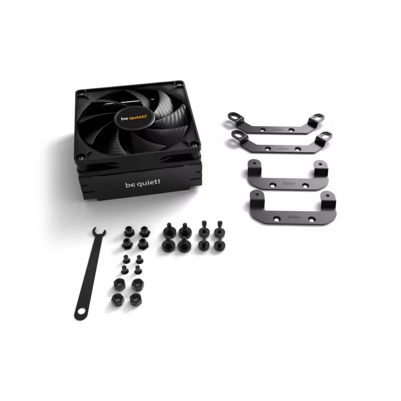 Air cooler be quiet! Pure Rock LP 9.2 cm Black 2500 RPM Rifle bearing