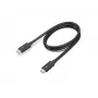 Lenovo 4X91K16968 Thunderbolt-Kabel 0,7 m 40 Gbit/s Schwarz