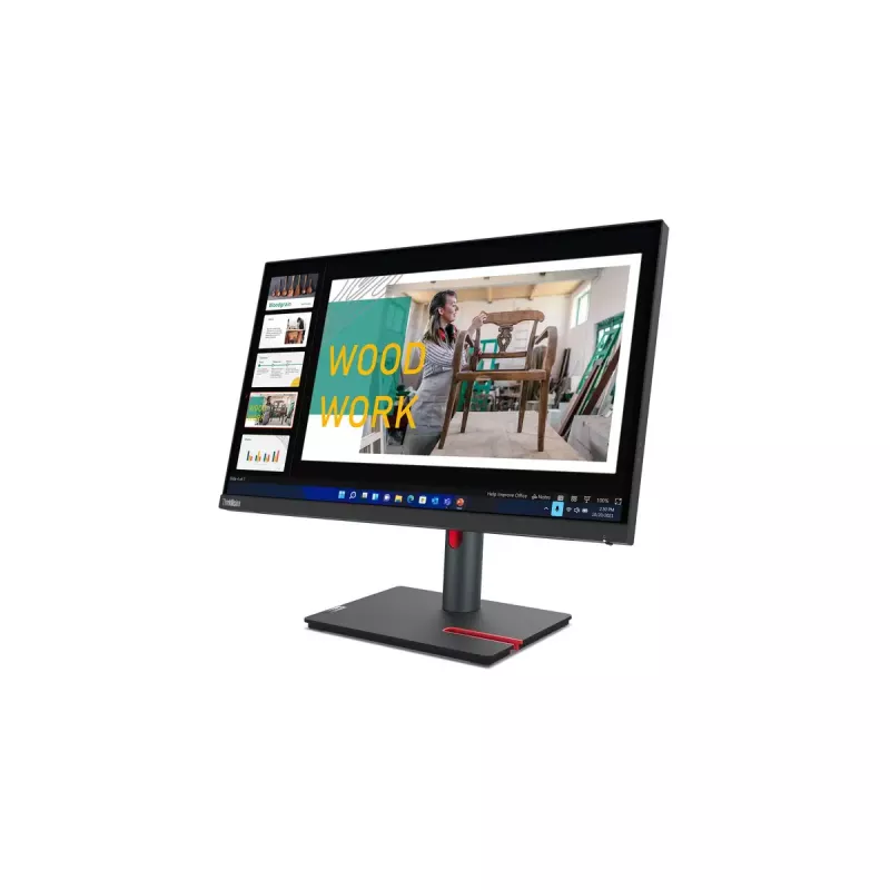 Lenovo ThinkVision P24q-30 Computer Monitor 60,5 cm (23,8 Zoll) 2560 x 1440 Pixel Quad HD LED Schwarz
