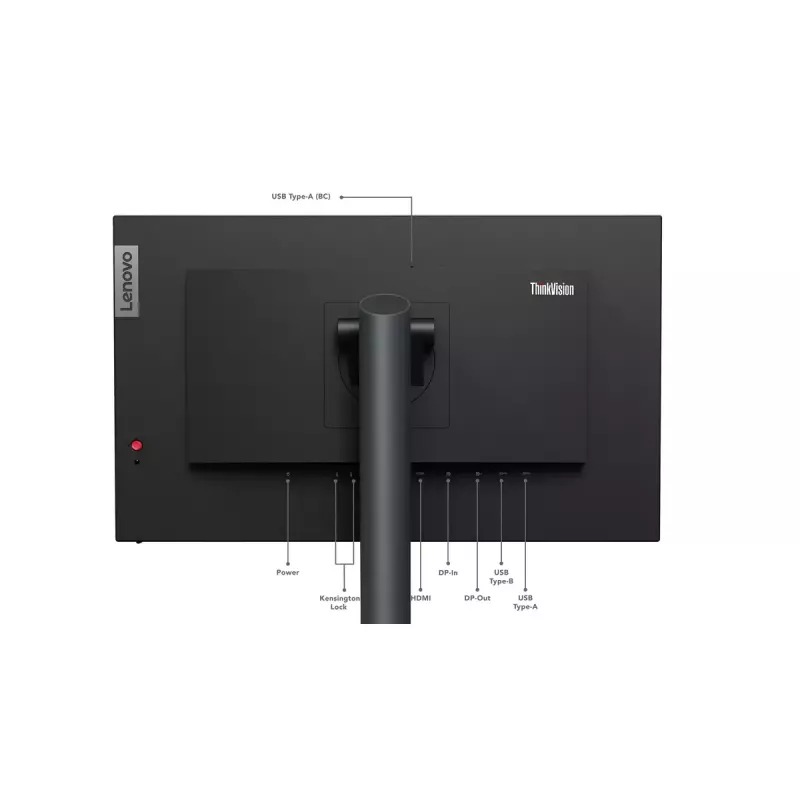 Lenovo ThinkVision P24q-30 Computer Monitor 60,5 cm (23,8 Zoll) 2560 x 1440 Pixel Quad HD LED Schwarz