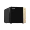 QNAP TS-464 NAS Tower Intel® Celeron® N5095 8 GB DDR4 0 TB QNAP QTS Schwarz