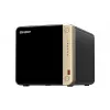 QNAP TS-464 NAS Tower Intel® Celeron® N5095 8 GB DDR4 0 TB QNAP QTS Schwarz