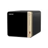 QNAP TS-464 NAS Tower Intel® Celeron® N5095 8 GB DDR4 0 TB QNAP QTS Schwarz