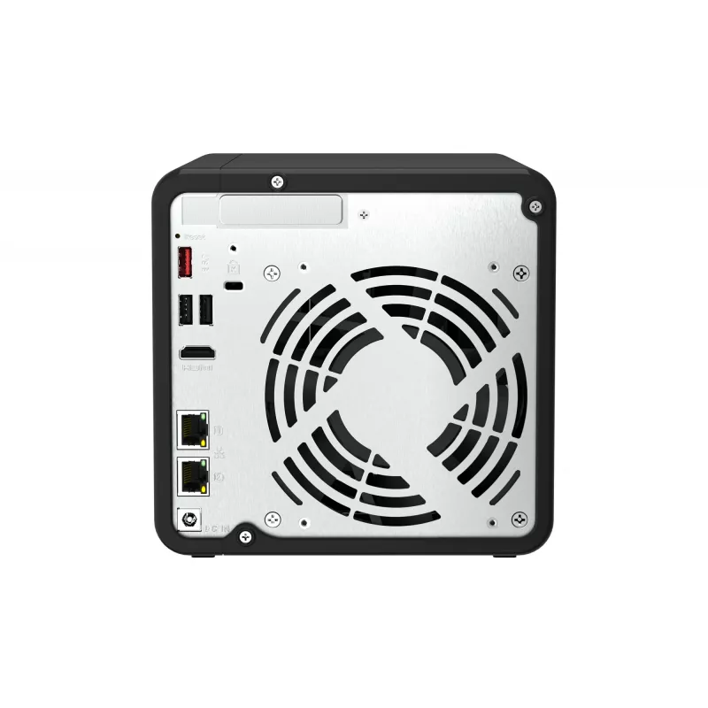 QNAP TS-464 NAS Tower Intel® Celeron® N5095 8 GB DDR4 0 TB QNAP QTS Schwarz