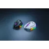 Gaming-Maus Razer Basilisk V3 Pro — rechtshändig, optisch 30.000 DPI, RF Wireless/Bluetooth/USB-C, weiß