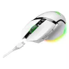 Gaming-Maus Razer Basilisk V3 Pro — rechtshändig, optisch 30.000 DPI, RF Wireless/Bluetooth/USB-C, weiß