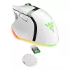 Gaming-Maus Razer Basilisk V3 Pro — rechtshändig, optisch 30.000 DPI, RF Wireless/Bluetooth/USB-C, weiß