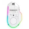 Gaming-Maus Razer Basilisk V3 Pro — rechtshändig, optisch 30.000 DPI, RF Wireless/Bluetooth/USB-C, weiß