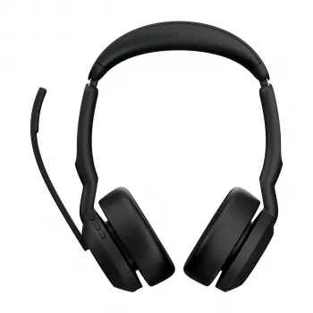 Jabra Evolve2 55 - Link380a MS Stereo, Wireless, Büro/Callcenter, 20 - 20000 Hz, 130 g, Headset, Schwarz