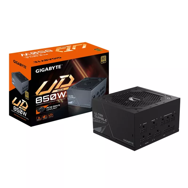 GIGABYTE GP-UD850GM PG5 Netzteil 850 W 20+4 pin ATX ATX Schwarz