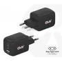 CLUB3D Reiseladegerät PPS 65Watt GAN-Technologie, Dreifachanschluss (2x USB Typ-C + USB Typ-A) Power Delivery (PD) 3.0 Unterstützung