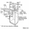 Einbau-Elektrobackofen Bosch Serie 2 HBF010BV1S — 66 L, Drehregler, Halogenlampe, Klasse A, weiß