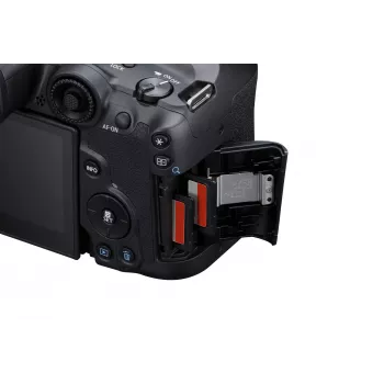 Spiegellose Kamera Canon EOS R7 mit RF-S 18-150mm Objektiv, 32,5 MP CMOS, 4K, 0,53 kg