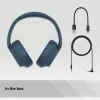 Sony WH-CH720N Kabellose Noise-Cancelling-Kopfhörer, Blau