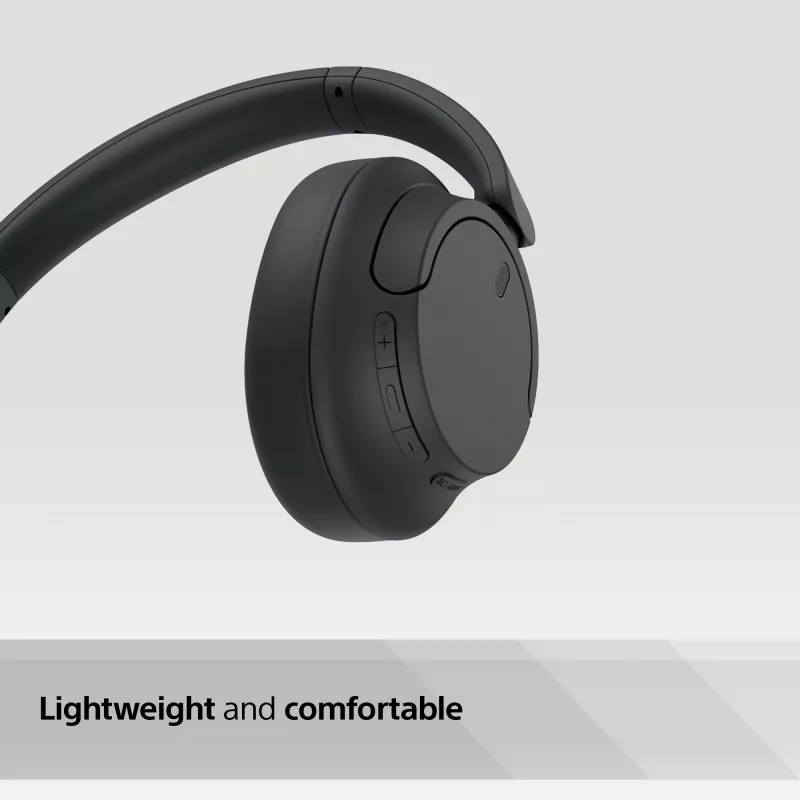 Sony WH-CH720 Headset Kabelgebunden & Kabellos Kopfband Telefonate/Musik USB Typ-C Bluetooth Schwarz