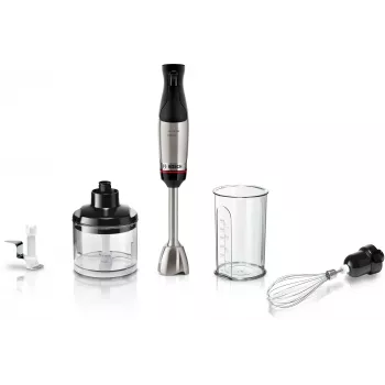 Bosch Serie 6 MSM6M622 Mixer 0,6 L Kochmixer 1000 W Schwarz, Edelstahl