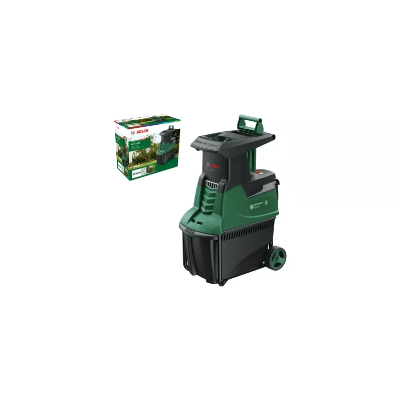 Bosch AXT 25 TC Gartenhäcksler 2500 W 53 L Turbine