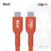 CLUB3D USB2 Type-C bidirektionales USB-IF-zertifiziertes Datenkabel 480Mb, PD 240W(48V/5A) EPR M/M 3m / 9.84 ft