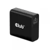 CLUB3D Reiseladegerät 140 Watt GaN-Technologie, Einzelport USB Typ-C, Power Delivery (PD) 3.1 Unterstützung