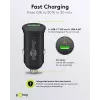 Goobay Dual-USB Auto-Schnellladegerät USB-C PD 45W Schwarz