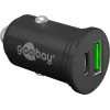 Goobay Dual-USB Auto-Schnellladegerät USB-C PD 45W Schwarz