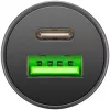 Goobay Dual-USB Auto-Schnellladegerät USB-C PD 45W Schwarz