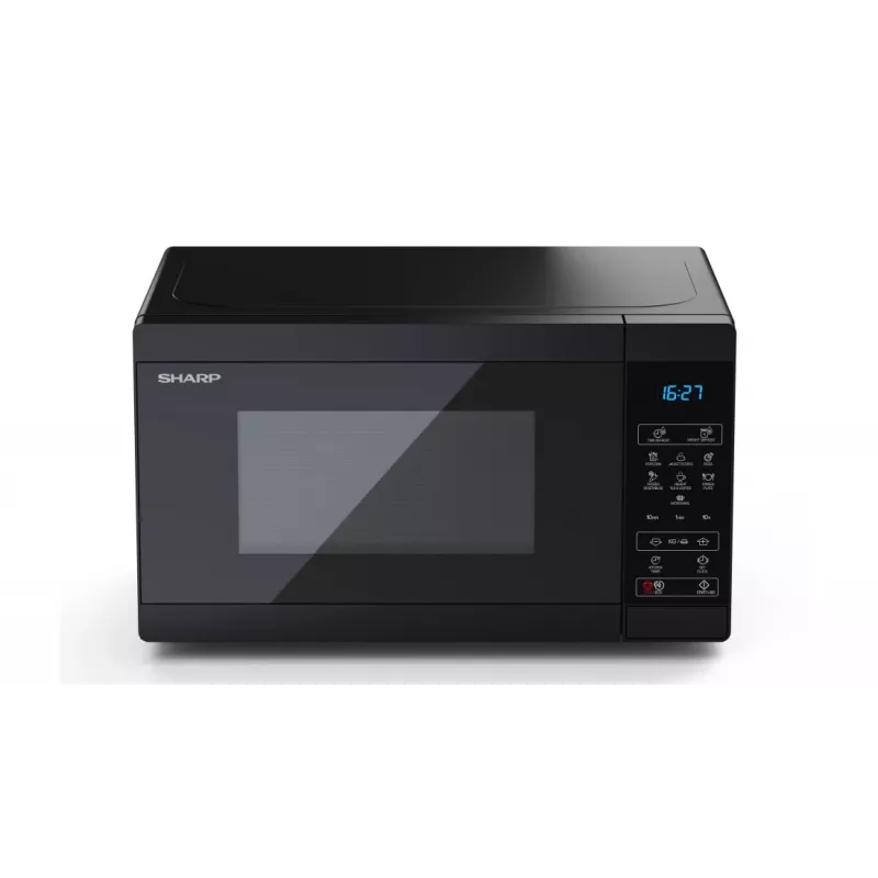 Sharp YC-MS02E-B Mikrowelle Schwarz Solo-Mikrowelle Arbeitsplatte 20 l 800 W
