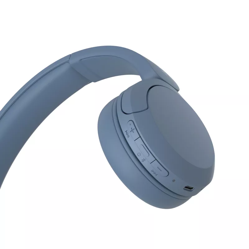 Sony WH-CH520 Kopfhörer Kabellos Bügel Headset Telefonate/Musik USB Typ-C Blau