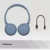 Sony WH-CH520 Kopfhörer Kabellos Bügel Headset Telefonate/Musik USB Typ-C Blau
