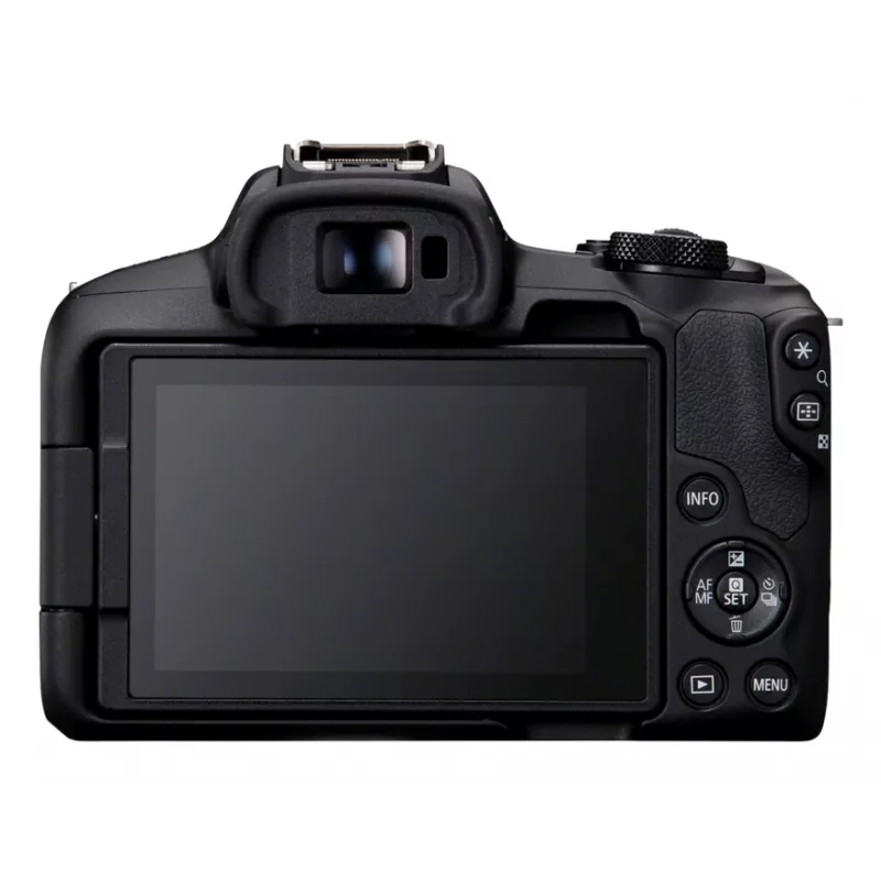 Canon EOS R50, Schwarz + RF-S 18-45mm F4.5-6.3 IS STM Kit, 24,2 MP, 6000 x 4000 Pixel, CMOS, 4K Ultra HD, Touchscreen, Schwarz
