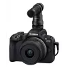 Canon EOS R50, Schwarz + RF-S 18-45mm F4.5-6.3 IS STM Kit, 24,2 MP, 6000 x 4000 Pixel, CMOS, 4K Ultra HD, Touchscreen, Schwarz