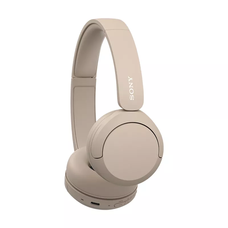 Sony WH-CH520 Kopfhörer Kabellos Bügel Telefonate/Musik USB Typ-C Bluetooth Ladeschale Creme